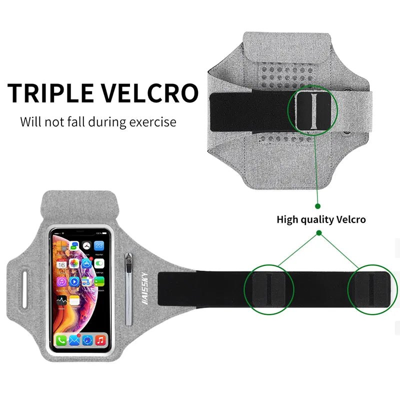 Sportarmband Universal, Perfekt zum Joggen, Armband mit Tasche bis 6,8" - iPhone 13/ 14/ 15/ Galaxy S20/ S21/ S22/ S23 und Weitere online kaufen günstig bestellen