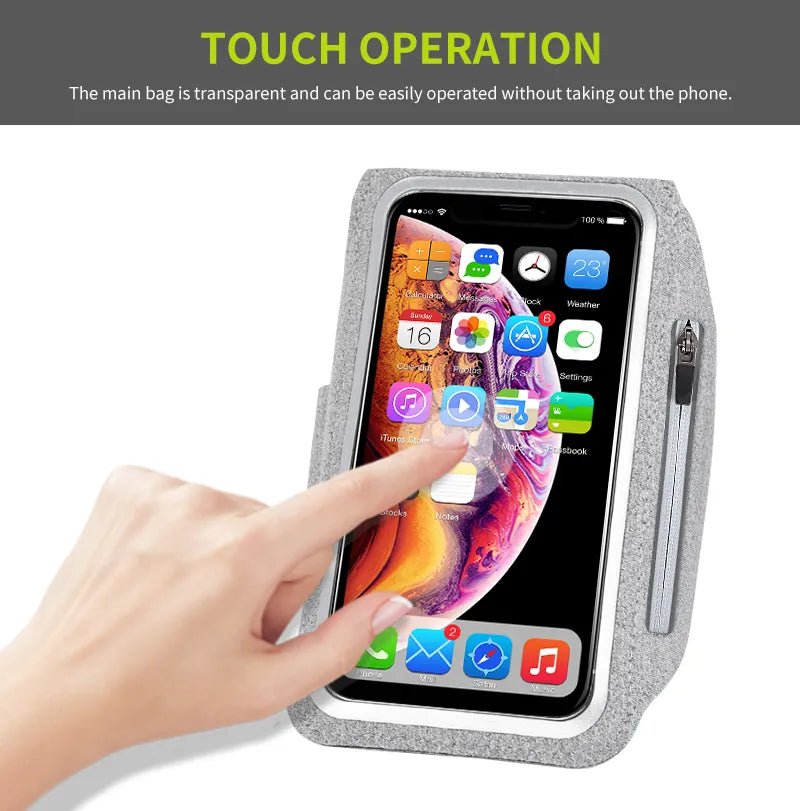 Sportarmband Universal, Perfekt zum Joggen, Armband mit Tasche bis 6,8" - iPhone 13/ 14/ 15/ Galaxy S20/ S21/ S22/ S23 und Weitere online kaufen günstig bestellen