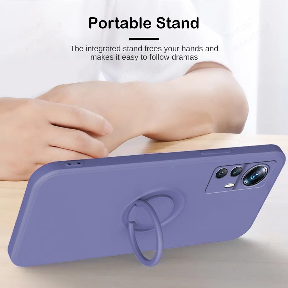 Xiaomi 12T / 12T Pro - With Lanyard Holder Ring Magnet Liquid Silicone Soft Cover Case Camera Shockproof Xiaomi 12T / 12T Pro - With Lanyard Holder Ring Magnet Liquid Silicone Soft Cover Case Camera Shockproof - Handy Held 24 online kaufen günstig bestellen
