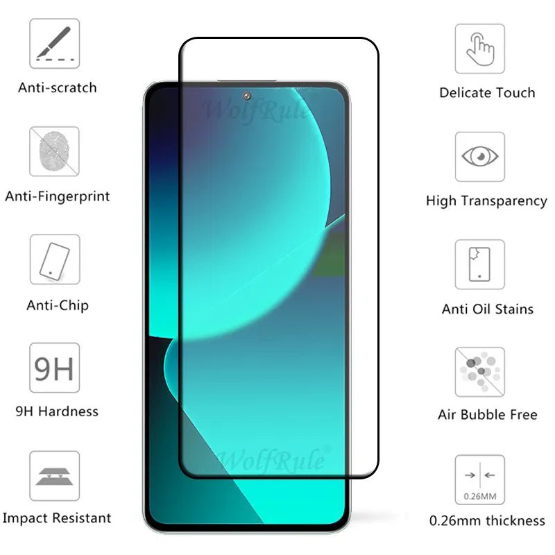 Xiaomi 13T/ 13T Pro - 6 - in - 1 Schutz Glas Folie Xiaomi 13T/ 13T Pro - 6 - in - 1 Schutz Glas Folie - Handy Held 24 online kaufen günstig bestellen