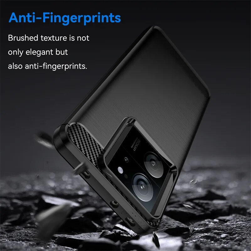 Xiaomi 13T/ 13T Pro - Schutz Hülle Bumper Stoßfeste Carbon Fiber Soft TPU Xiaomi 13T/ 13T Pro - Case Cover Capas Phone Bumper Shockproof Carbon Fiber Soft TPU - Handy Held 24 online kaufen günstig bestellen