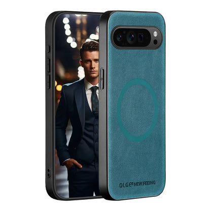Magnetische Lederoptik-Schutzhülle für Google Pixel 8, 9, 10 und 11 – Produktansicht 7