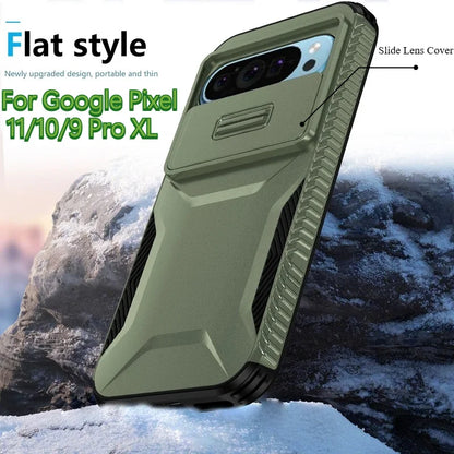Google Pixel 8 / A / Pro – Stoßfeste Outdoor-Hülle mit Kamera-Schiebeabdeckung – Produktansicht 3