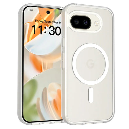 Magnetische matte Schutzhülle für Google Pixel 9, 10 und 11 – Farbe Transparent