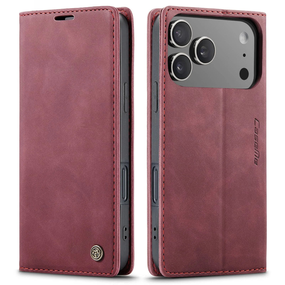 iPhone 17 Schutzcase in PU-Lederoptik – Produktansicht