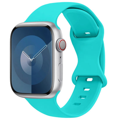 Apple Watch - Trend Silikon Armband für 5 6 7 8 9 - 38 bis 49 mm - Ultra SE Apple Watch - Trend Silikon Armband für 5 6 7 8 9 - 38 bis 49 mm - Ultra SE Apple Watch 5 6 7 8 9 ersatz armband neu trend schön online bestellen kaufen super silikon türkis