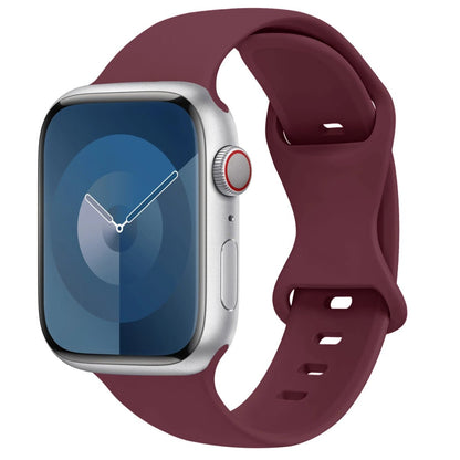Apple Watch - Trend Silikon Armband für 5 6 7 8 9 - 38 bis 49 mm - Ultra SE Apple Watch - Trend Silikon Armband für 5 6 7 8 9 - 38 bis 49 mm - Ultra SE Apple Watch 5 6 7 8 9 ersatz armband neu trend schön online bestellen kaufen super silikon kirsch rot