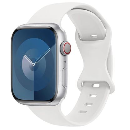 Apple Watch - Trend Silikon Armband für 5 6 7 8 9 - 38 bis 49 mm - Ultra SE Apple Watch - Trend Silikon Armband für 5 6 7 8 9 - 38 bis 49 mm - Ultra SE Apple Watch 5 6 7 8 9 ersatz armband neu trend schön online bestellen kaufen super silikon weiß