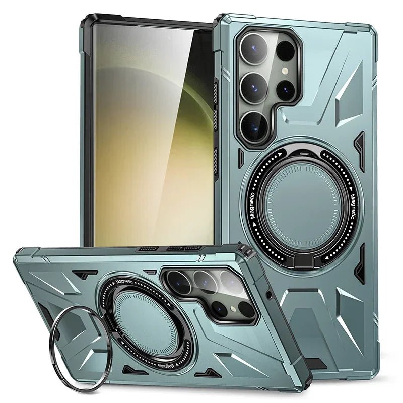 Galaxy S23/ S23 Plus/ S23 Ultra - MagSafe Robuste Schutz Hülle Bumper, mit Ring Galaxy S23/ S23 Plus/ S23 Ultra - MagSafe Robuste Schutz Hülle Bumper, mit Ring 48333404733782|48333404930390|48333405258070