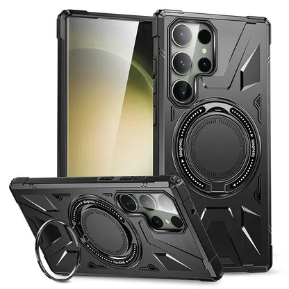 Galaxy S23/ S23 Plus/ S23 Ultra - MagSafe Robuste Schutz Hülle Bumper, mit Ring Galaxy S23/ S23 Plus/ S23 Ultra - MagSafe Robuste Schutz Hülle Bumper, mit Ring 48333404569942|48333405028694|48333405225302