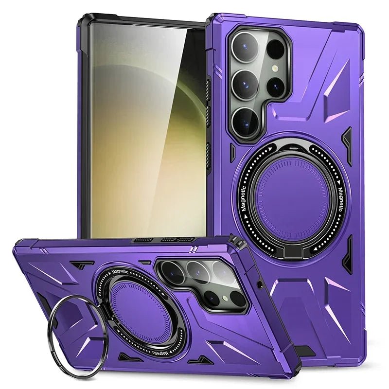 Galaxy S23/ S23 Plus/ S23 Ultra - MagSafe Robuste Schutz Hülle Bumper, mit Ring Galaxy S23/ S23 Plus/ S23 Ultra - MagSafe Robuste Schutz Hülle Bumper, mit Ring 48333404701014|48333404897622|48333405061462