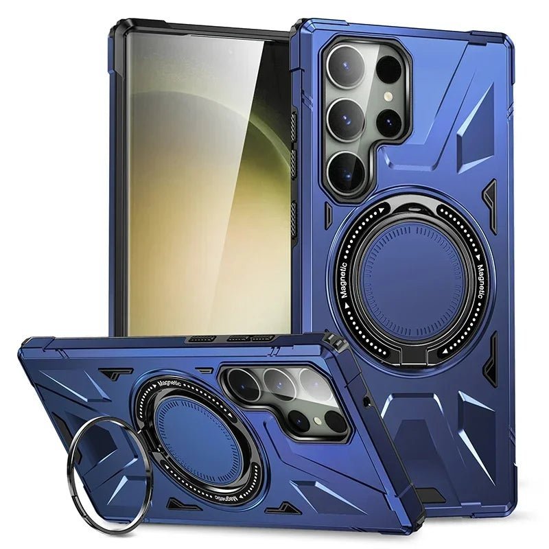 Galaxy S23/ S23 Plus/ S23 Ultra - MagSafe Robuste Schutz Hülle Bumper, mit Ring Galaxy S23/ S23 Plus/ S23 Ultra - MagSafe Robuste Schutz Hülle Bumper, mit Ring 48333404635478|48333404832086|48333404995926