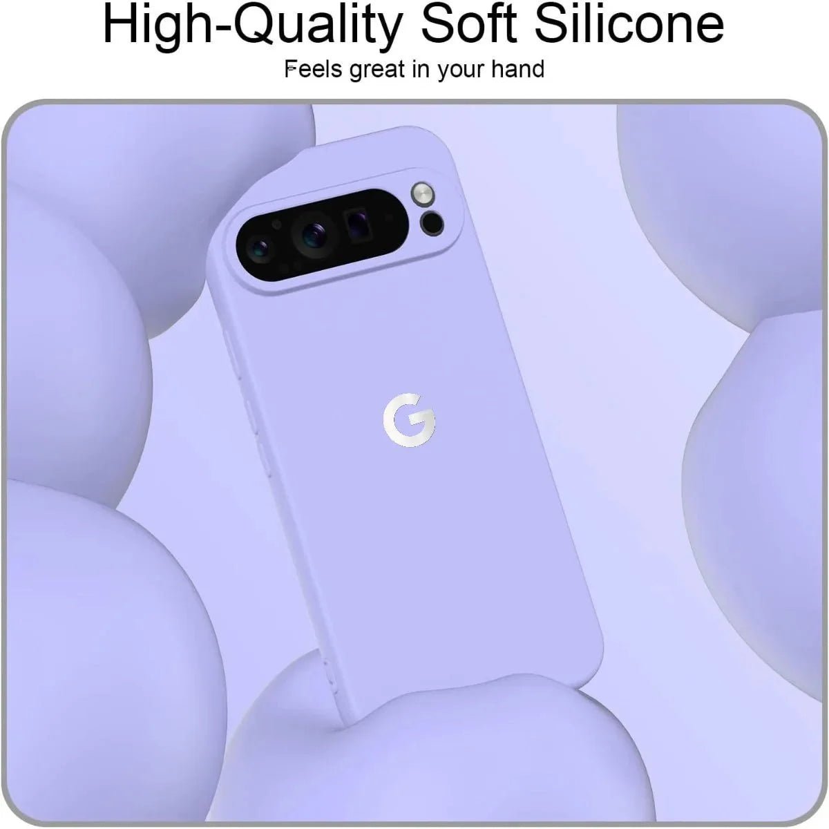 Google Pixel 10 / A / Pro / Pro XL – Weiche Silikon-Schutzhülle mit Fallschutz Google Pixel 10 / A / Pro / Pro XL – Weiche Silikon-Schutzhülle mit Fallschutz – Produktansicht 5