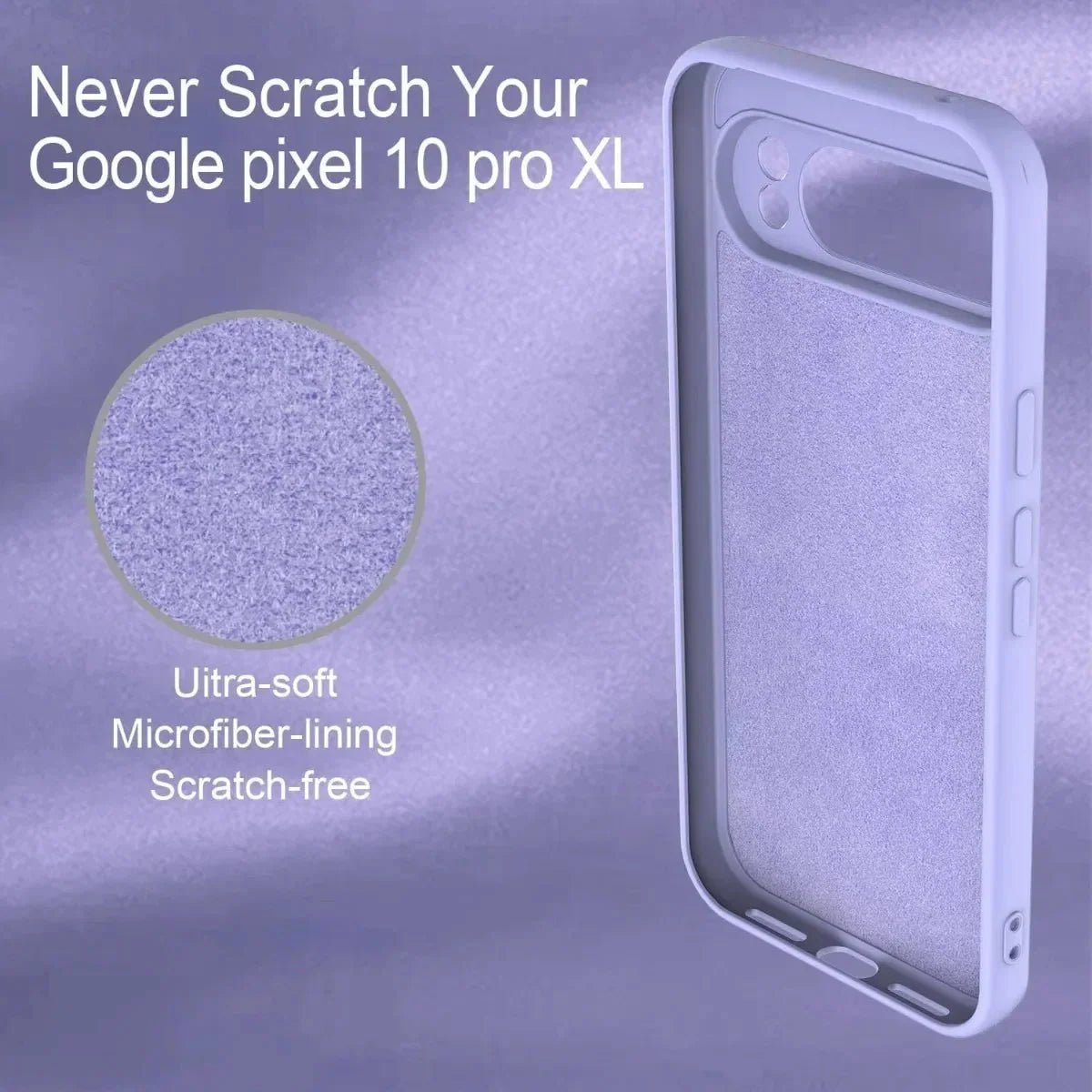 Google Pixel 10 / A / Pro / Pro XL – Weiche Silikon-Schutzhülle mit Fallschutz Google Pixel 10 / A / Pro / Pro XL – Weiche Silikon-Schutzhülle mit Fallschutz – Produktansicht 6