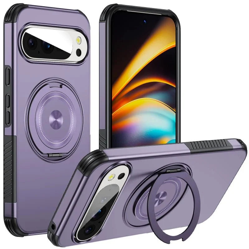 Google Pixel 9 / Pro / Pro XL – Magnetische Schutzhülle mit 360°-Drehring – Produktansicht 10