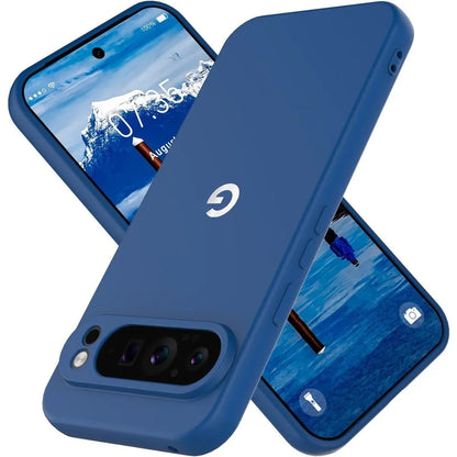 Google Pixel 9 / A / Pro / Pro XL – Weiche Silikon-Schutzhülle mit Fallschutz – Produktansicht 12