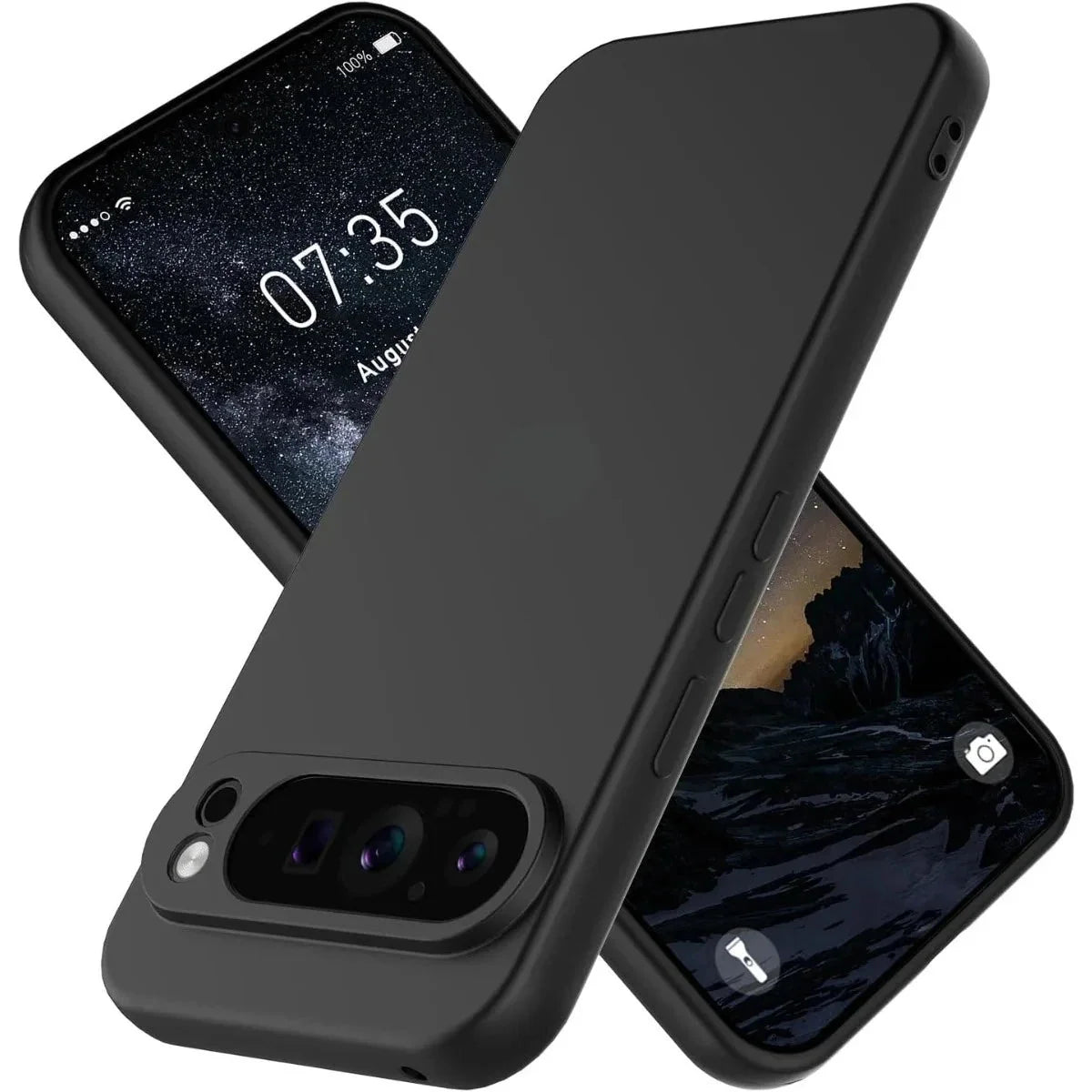 Google Pixel 8 / A / Pro – Weiche Silikon-Schutzhülle mit Fallschutz – Produktansicht 15