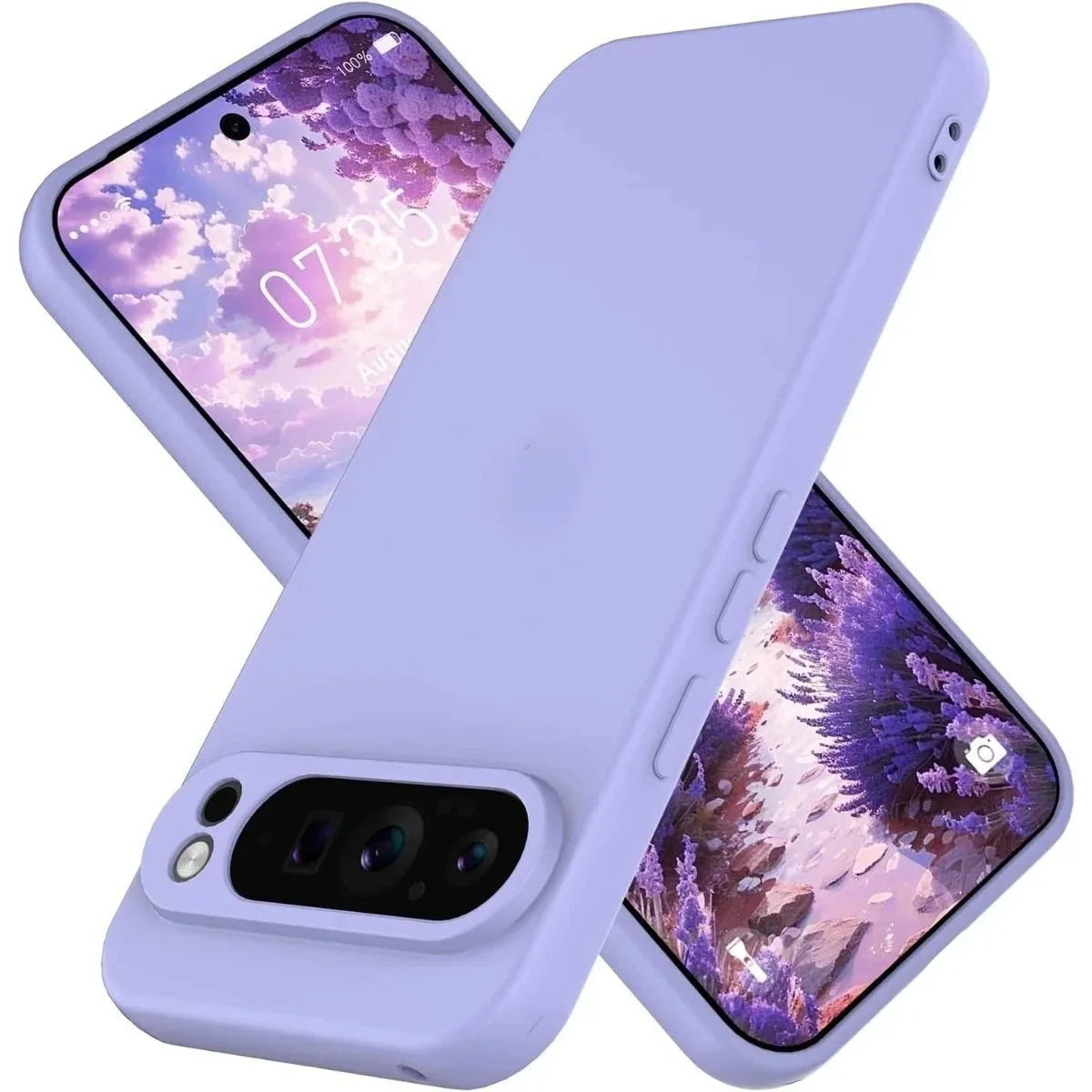 Google Pixel 11 / Pro / Pro XL – Weiche Silikon-Schutzhülle mit Fallschutz – Produktansicht 11