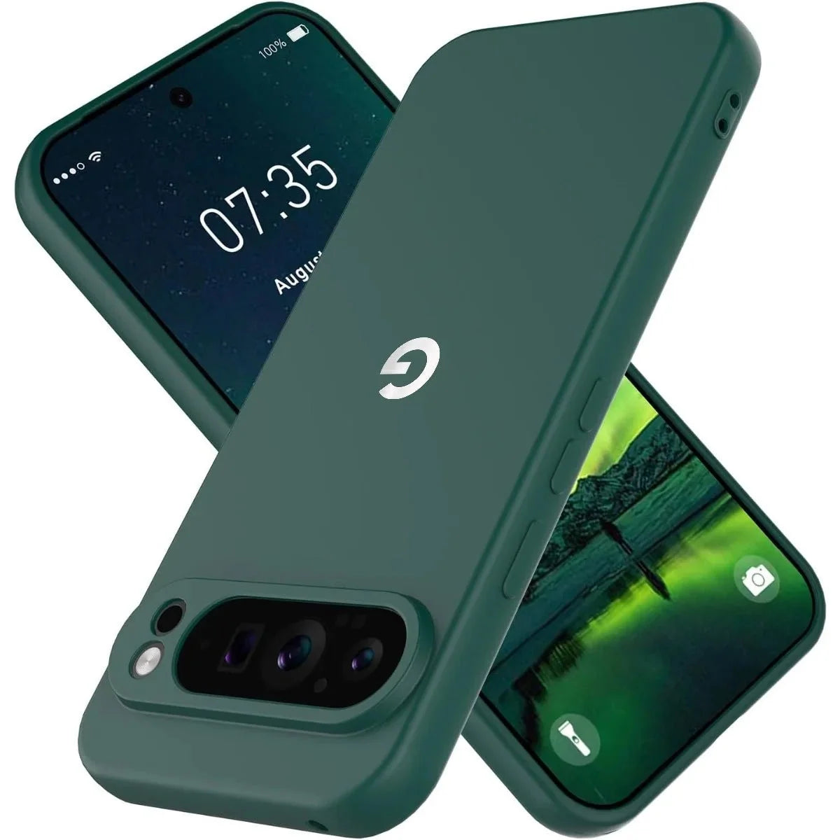 Google Pixel 9 / A / Pro / Pro XL – Weiche Silikon-Schutzhülle mit Fallschutz – Produktansicht 16