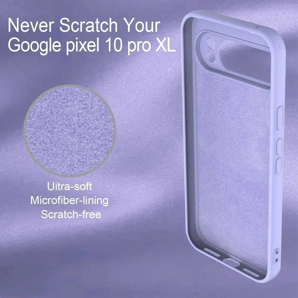Google Pixel 11 / Pro / Pro XL – Weiche Silikon-Schutzhülle mit Fallschutz – Produktansicht 6