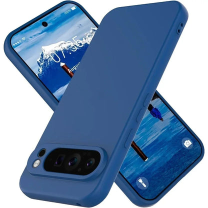 Google Pixel 9 / A / Pro / Pro XL – Weiche Silikon-Schutzhülle mit Fallschutz – Produktansicht 7