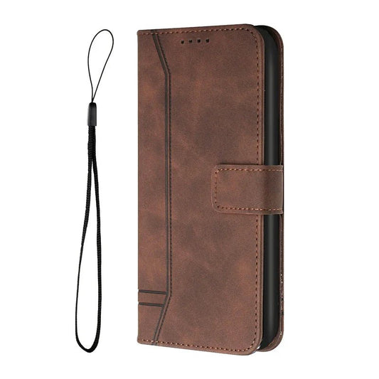 Google Pixel 7/ 7 Pro/ 7 A/ 8/ 8 Pro - Brieftasche Schutz Hülle mit Kartenfach, Stoßfest google pixel 7 pro 7 a 8 pro 8 a elegante moderne business leder schutz hülle cover case flip magnetisch abdeckung neu online günstig kaufen bestellen mit kartenfach displayschutz mit clip braun Handy Schutz Hülle online kaufen günstig bestellen