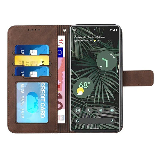 Google Pixel 7/ 7 Pro/ 7 A/ 8/ 8 Pro - Brieftasche Schutz Hülle mit Kartenfach, Stoßfest google pixel 7 pro 7 a 8 pro 8 a elegante moderne business leder schutz hülle cover case flip magnetisch abdeckung neu online günstig kaufen bestellen mit kartenfach displayschutz mit clip Handy Schutz Hülle online kaufen günstig bestellen