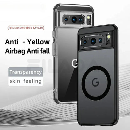 Google Pixel 8/ 8 Pro - MagSafe Schutz Hülle Stoßfest und Kabelloses Laden Google Pixel 8/ 8 Pro - MagSafe Schutz Hülle Stoßfest und Kabelloses Laden Google Pixel 8/ 8 Pro - MagSafe Schutz Hülle Stoßfest und Kabelloses LadenHandy Hülle