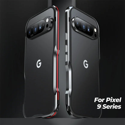 Google Pixel 9/ 9 Pro/ 9 Pro XL - Aluminium Metall Rahmen Schutz Hülle, Stoßfest Google Pixel 9/ 9 Pro/ 9 Pro XL - Aluminium Metall Rahmen Schutz Hülle, Stoßfest