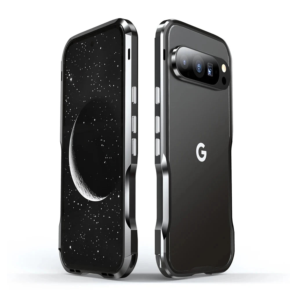 Google Pixel 9/ 9 Pro/ 9 Pro XL - Aluminium Metall Rahmen Schutz Hülle, Stoßfest Google Pixel 9/ 9 Pro/ 9 Pro XL - Aluminium Metall Rahmen Schutz Hülle, Stoßfest 49331895992662|49331896090966|49331896189270