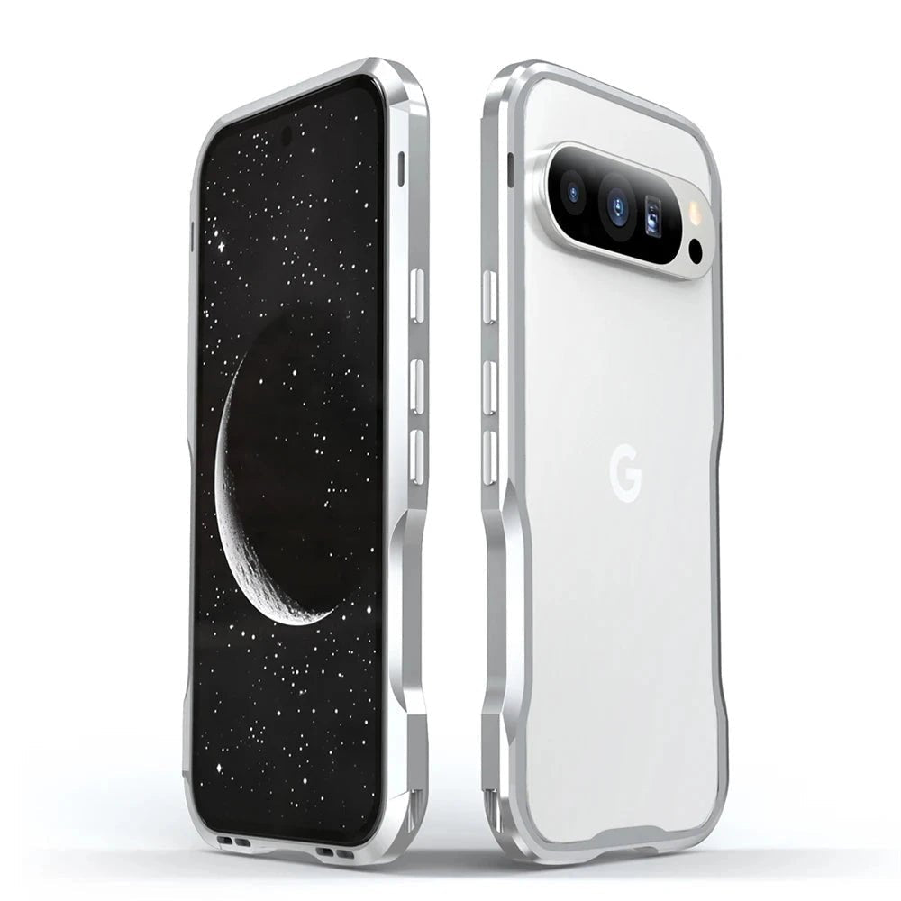 Google Pixel 9/ 9 Pro/ 9 Pro XL - Aluminium Metall Rahmen Schutz Hülle, Stoßfest Google Pixel 9/ 9 Pro/ 9 Pro XL - Aluminium Metall Rahmen Schutz Hülle, Stoßfest 49331895959894|49331896058198|49331896156502