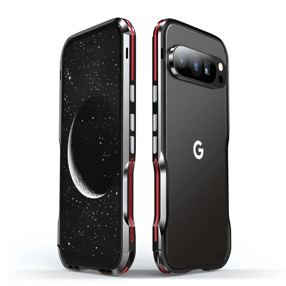 Google Pixel 9/ 9 Pro/ 9 Pro XL - Aluminium Metall Rahmen Schutz Hülle Google Pixel 9/ 9 Pro/ 9 Pro XL - Aluminium Metall Rahmen Schutz Hülle 49331895927126|49331896025430|49331896123734