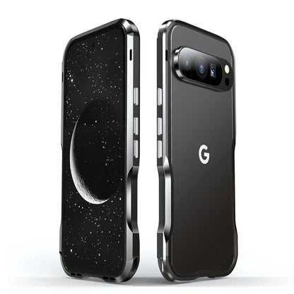 Google Pixel 9/ 9 Pro/ 9 Pro XL - Aluminium Metall Rahmen Schutz Hülle Google Pixel 9/ 9 Pro/ 9 Pro XL - Aluminium Metall Rahmen Schutz Hülle 49331895992662|49331896090966|49331896189270