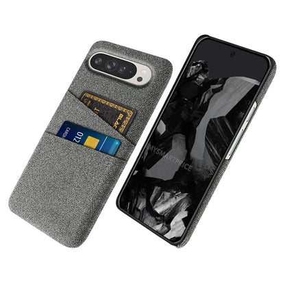 Google Pixel 9/ 9 Pro/ 9 Pro XL - Moderne Stoff Textur Schutz Hülle, Kartenfach Google Pixel 9/ 9 Pro/ 9 Pro XL - Moderne Stoff Textur Schutz Hülle, Kartenfach 49321461907798|49321462038870|49321462169942