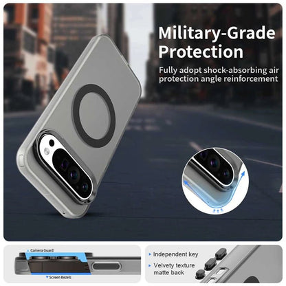 Google Pixel 9/ 9 Pro/ 9 Pro XL - Silikon MagSafe Schutz Hülle, Stoßfest, Magnetisch Google Pixel 9/ 9 Pro/ 9 Pro XL - Silikon MagSafe Schutz Hülle, Stoßfest, Magnetisch