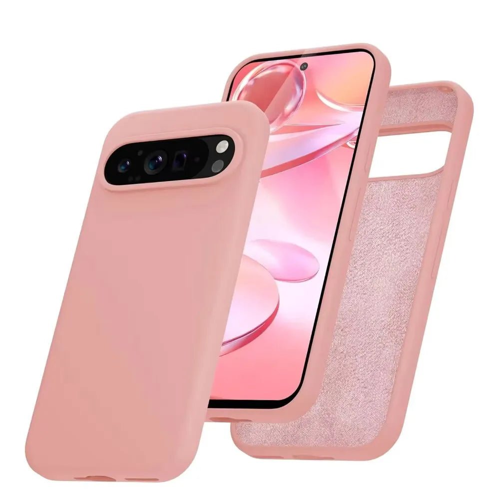 Google Pixel 9/ 9 Pro/ 9 Pro XL - Silikon Schutz Hülle, Stoßfest Google Pixel 9/ 9 Pro/ 9 Pro XL - Silikon Schutz Hülle, Stoßfest