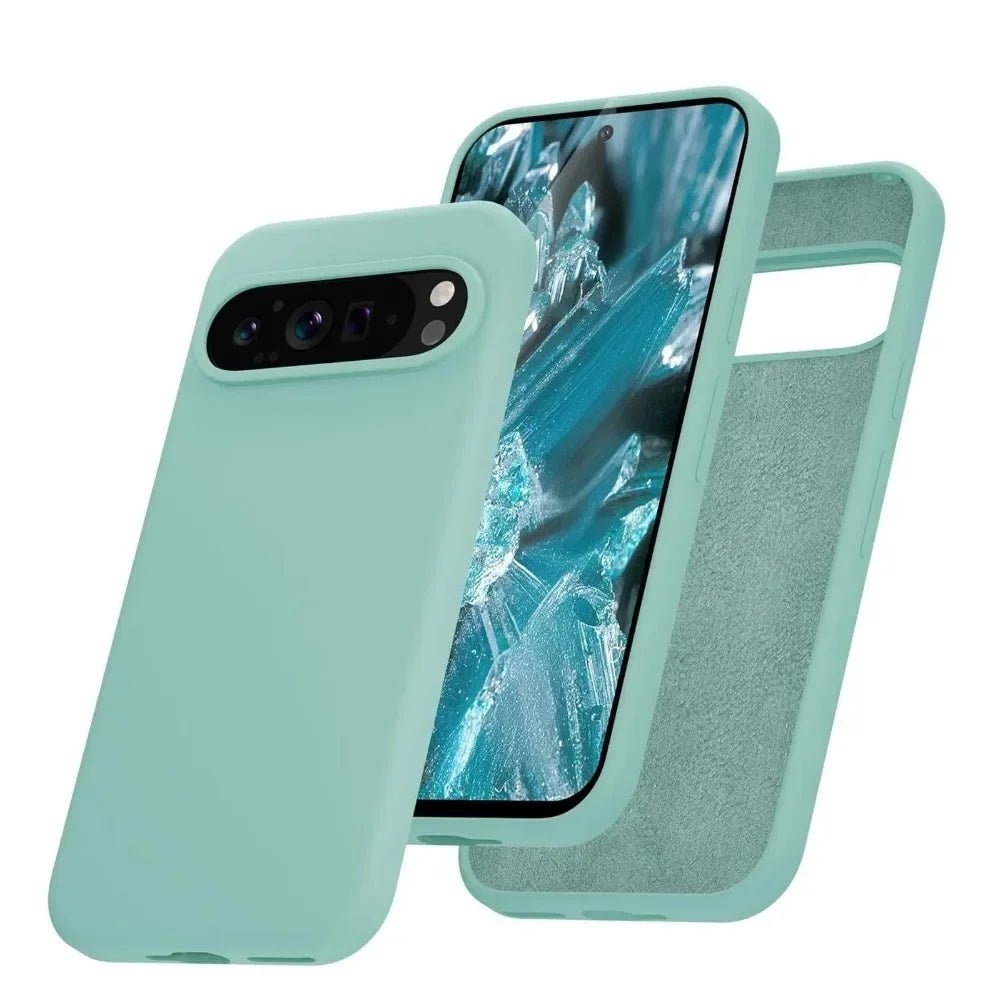 Google Pixel 9/ 9 Pro/ 9 Pro XL - Silikon Schutz Hülle, Stoßfest Google Pixel 9/ 9 Pro/ 9 Pro XL - Silikon Schutz Hülle, Stoßfest 49305137152342|49305137185110|49305137217878