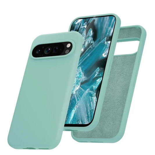 Google Pixel 9/ 9 Pro/ 9 Pro XL - Silikon Schutz Hülle, Stoßfest, Weich 49305137152342|49305137185110|49305137217878 Handy Schutz Hülle online kaufen günstig bestellen