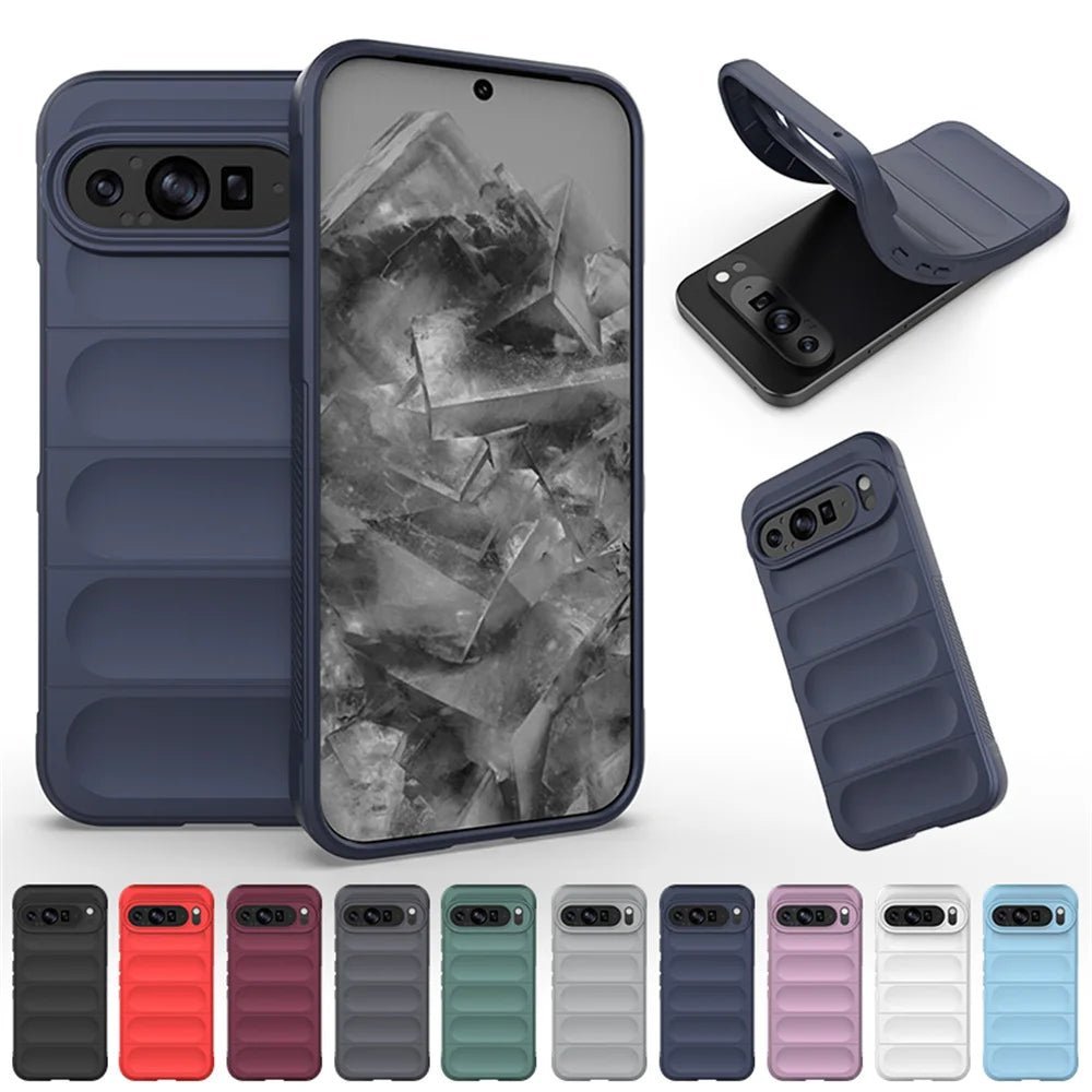 Google Pixel 9 / 9Pro/ 9 Pro XL - Silikon Schutz Hülle, Stoßfest, Staubdicht Google Pixel 9 / 9Pro/ 9 Pro XL - Silikon Schutz Hülle, Stoßfest, Staubdicht Handy Schutz Hülle online kaufen günstig bestellen