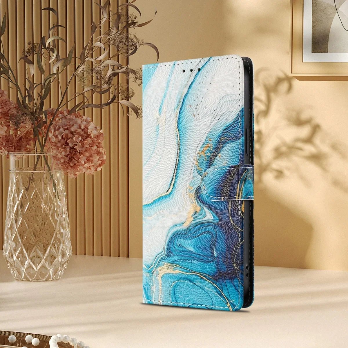 Google Pixel 9 – Gemusterte Lederoptik-Klapphülle mit Kartenfach Gemusterte Wallet-Klapphülle mit Kartenfach für Google Pixel 9 Pro, Google Pixel 9, Google Pixel 9a, Google Pixel 9 Pro XL – Design HX-CH05