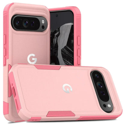 Google Pixel 10 robuste PC-TPU Schutzhülle – Rosa – Ansicht 7