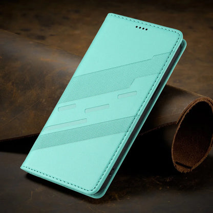 Google Pixel 11 Klapphülle in Lederoptik – Mintgrün – Produktbild 10