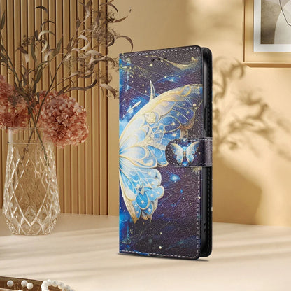Gemusterte Wallet-Klapphülle mit Kartenfach für Google Pixel 8a, Google Pixel 8 Pro, Google Pixel 8 – Design HX-CH04