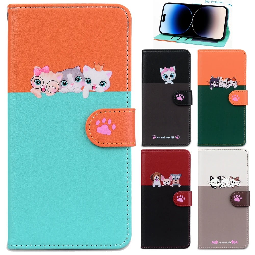 iPhone 13/ Pro/ Pro Max - PU Lederoptik Schutz Hülle, Kartenfach, Süß für Kinder iPhone 13/ Pro/ Pro Max - PU Lederoptik Schutz Hülle, Kartenfach, Süß für Kinder Handy Schutz Hülle online kaufen günstig bestellen