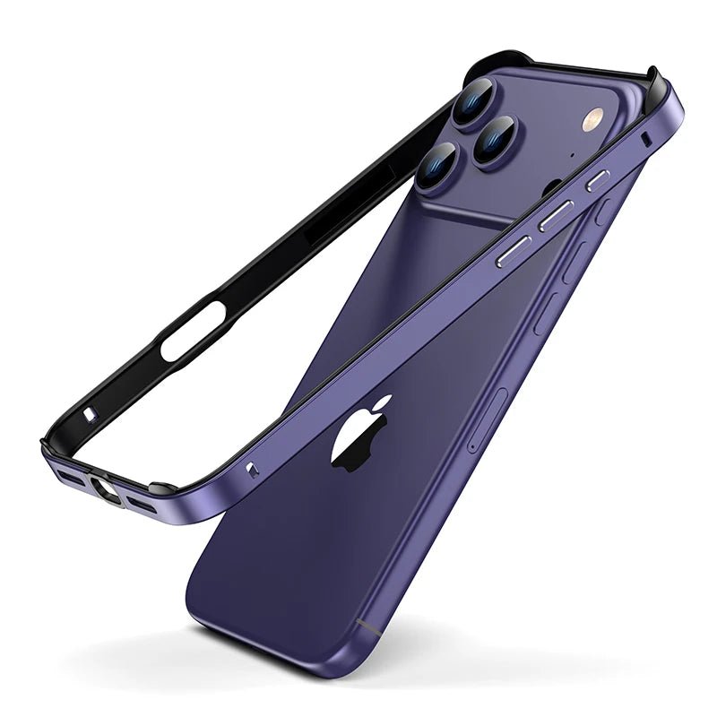 iPhone 14 / Plus / Pro / Pro Max – Aluminium-Silikon Bumper Schutzhülle | RPKKS iPhone 14 Aluminium-Silikon Bumper Schutzhülle – Kantenschutz