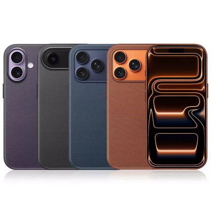 iPhone 14 / Plus / Pro / Pro Max – Magnetische TechWoven Hülle mit Mikrofaserstruktur iPhone 14 TechWoven Schutzhülle mit Mikrofaserstruktur und Magnetfunktion – Seitenansicht