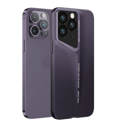 iPhone 14/ Pro/ Pro Max - Innovative Schutz Hülle, Stoßfest, Bumper, Schlankes Design apple iphone 14 pro max 15 innovative schutz hülle elegant trend online neu kaufen bestellen magnetisch schön cover case kabelloses laden kameraschutz modern bumper lila Handy Schutz Hülle online kaufen günstig bestellen