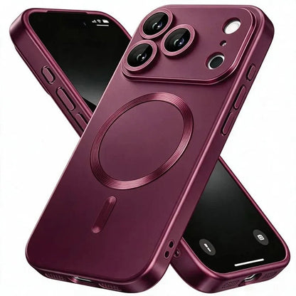 iPhone 15 / Plus / Pro / Pro Max – Magnetische PC-Schutzhülle mit MagSafe-Design iPhone 15 magnetische PC-Schutzhülle – Magnetring
