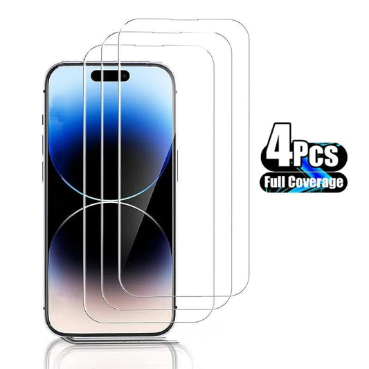 iPhone 15/ Pro/ Plus/ Pro Max - 4 X Schutz Folie iPhone 15/ Pro/ Plus/ Pro Max - 4 X Schutz Folie - Handy Held 24 online kaufen günstig bestellen