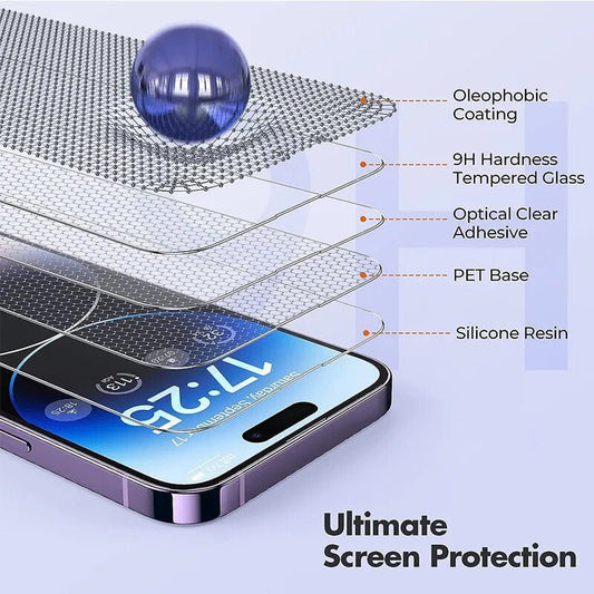 iPhone 15/ Pro/ Plus/ Pro Max - 4 X Schutz Folie iPhone 15/ Pro/ Plus/ Pro Max - 4 X Schutz Folie - Handy Held 24 online kaufen günstig bestellen